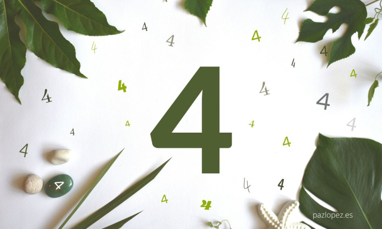 Número de destino 4, el color verde en numerología