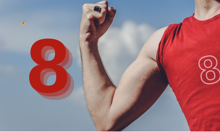 El número de vida 8 es el número de la fuerza