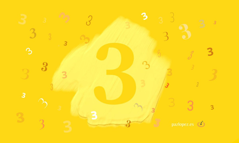 Número de vida 3 y su significado según la numerología.